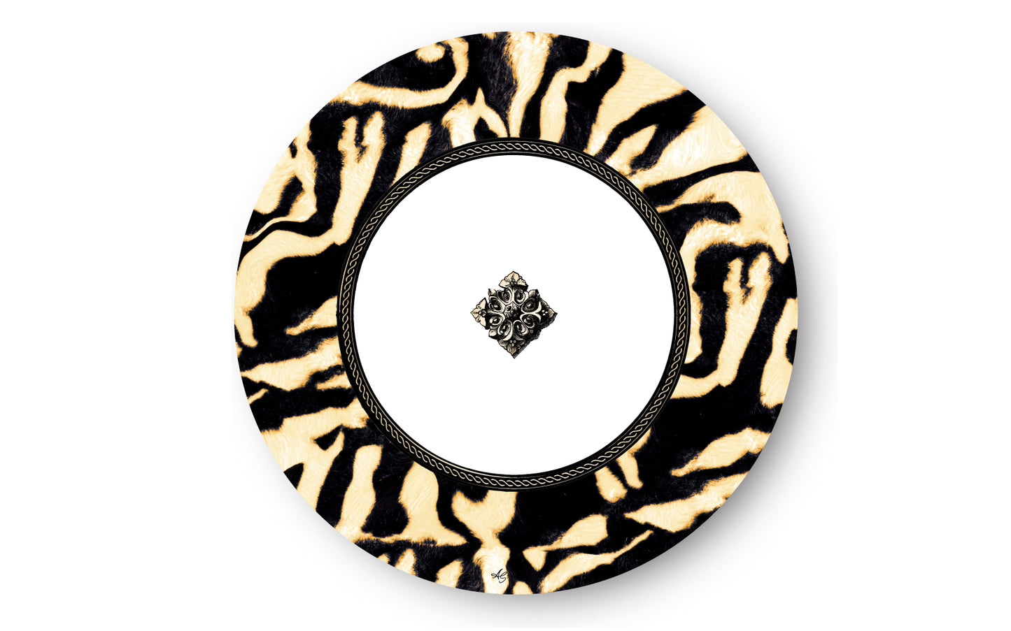 Animal Print Charger Mats