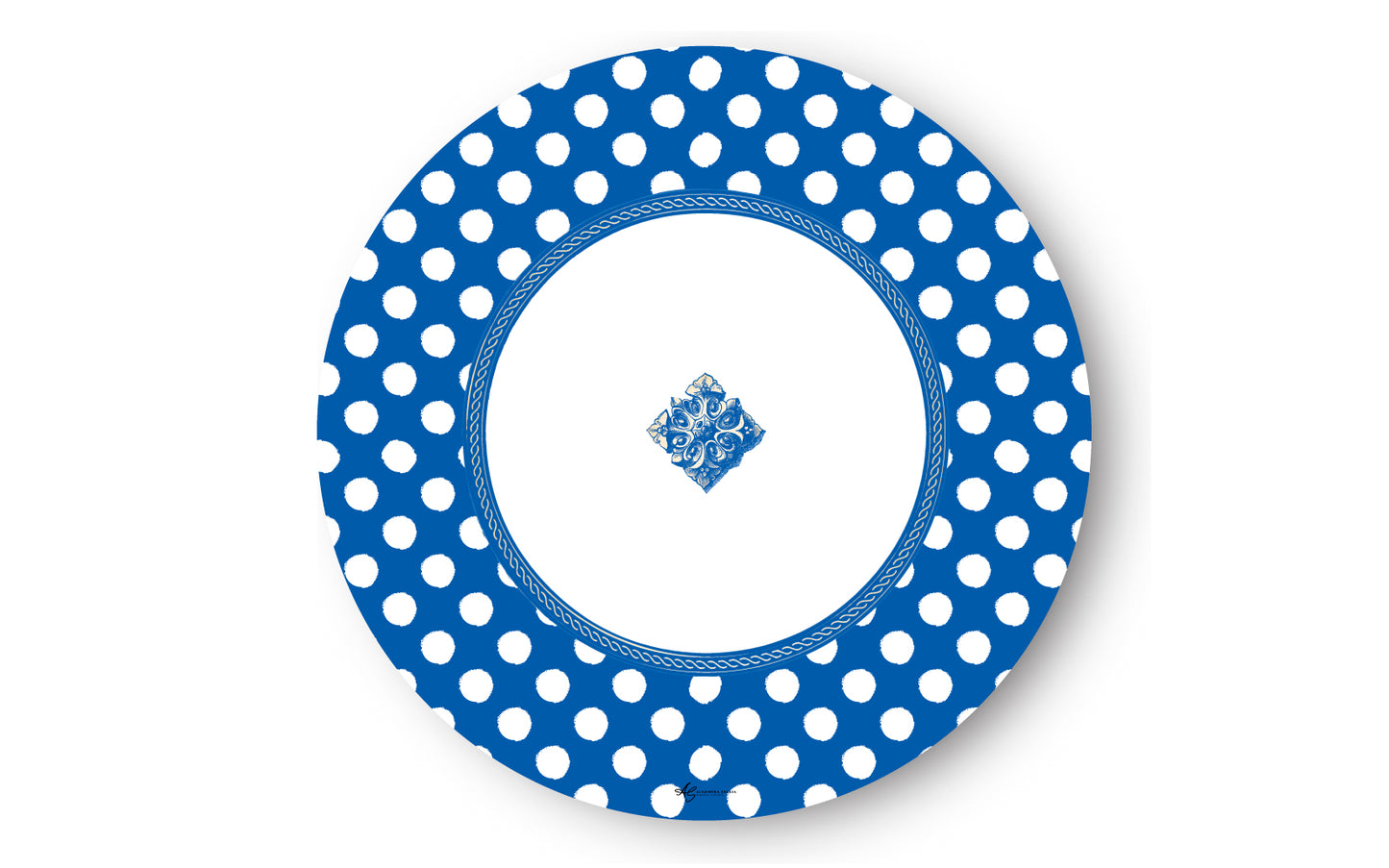 Polka Dots Charger Mats