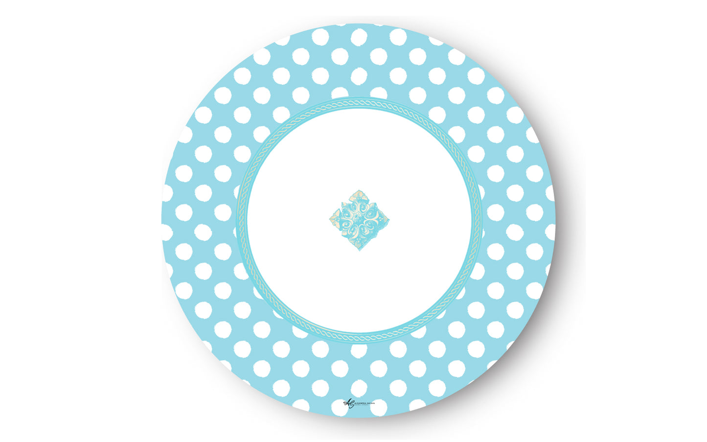 Polka Dots Charger Mats