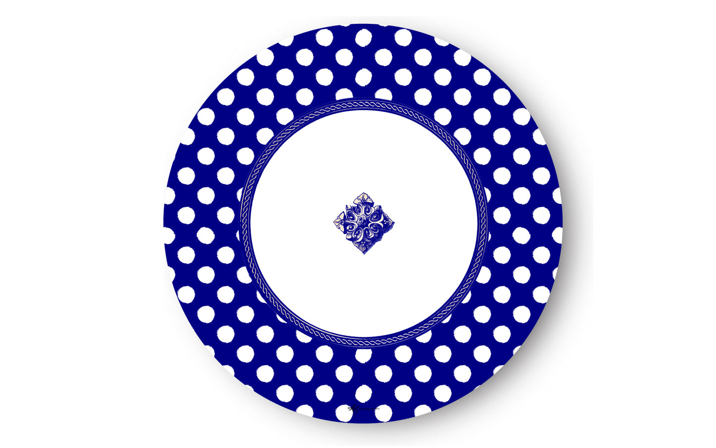 Polka Dots Charger Mats