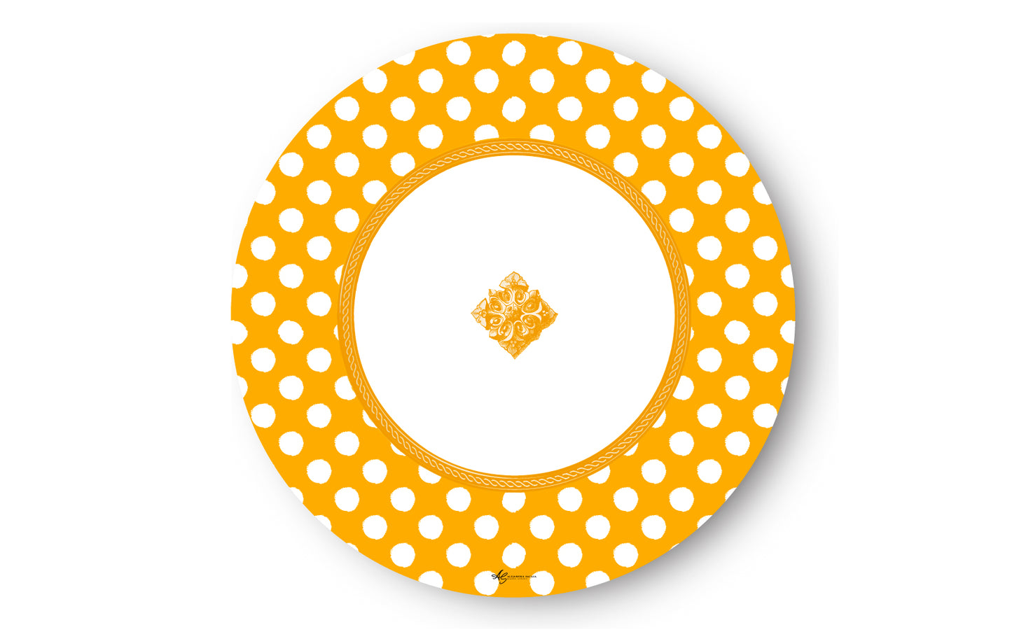 Polka Dots Charger Mats